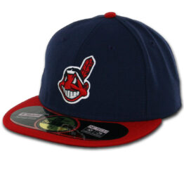 New Era 59Fifty Cleveland Indians 2014 Home Authentic On Field Fitted Hat