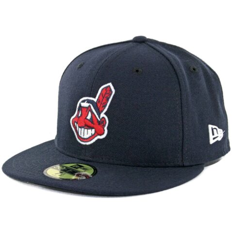 New Era 59Fifty Cleveland Indians 2018 Alternate 2 Authentic On Field Fitted Hat
