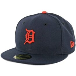 New Era 59Fifty Detroit Tigers 2017 Road Authentic On Field Fitted Hat