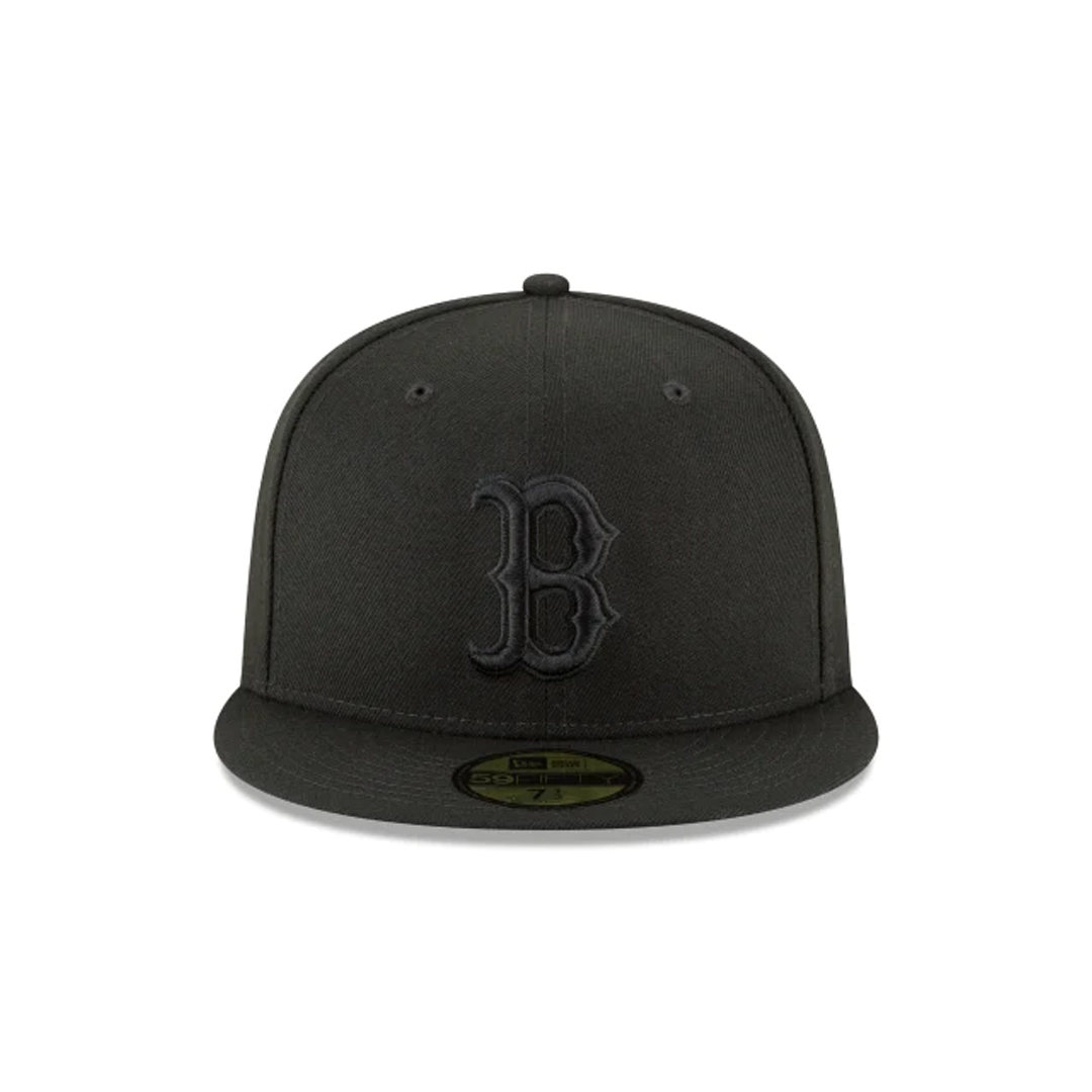 Boston Red Sox New Era Primary Logo Basic 59FIFTY Fitted Hat - Black