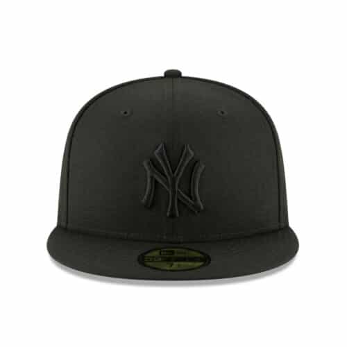 New Era 59Fifty New York Yankees Fitted Hat Black Front