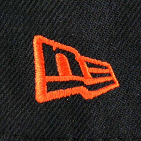 New Era 5950 1998 Tony Gwynn Dark Navy White Orange Fitted Hat Side Logo