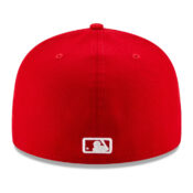 NE 59FIFTY SD Padres Tony Gwynn Scarlet and White Fitted Hat 03