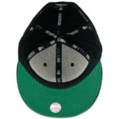 San Diego Padres New Era 59FIFTY Black Rasta Fitted Hat