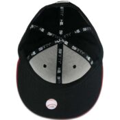 San Diego Padres New Era 59FIFTY Two Tone Black White-Cardinal Red Fitted Hat