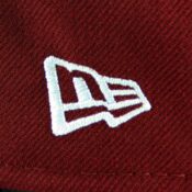 San Diego Padres New Era 59FIFTY Cardinal Red White Fitted Hat