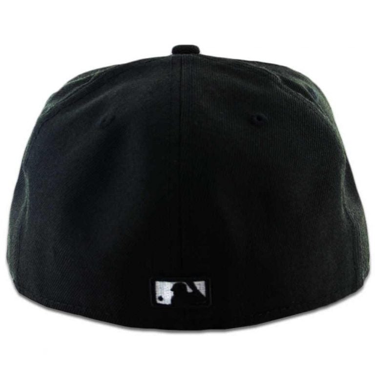 San Diego Padres New Era 59FIFTY Black Black White Flawless Logo Fitted Hat San Diego Padres New Era 59FIFTY Black Black White Flawless Logo Fitted Hat