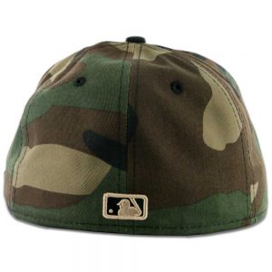 New Era 59Fifty San Diego Padres Fitted Hat Woodland Camo Black