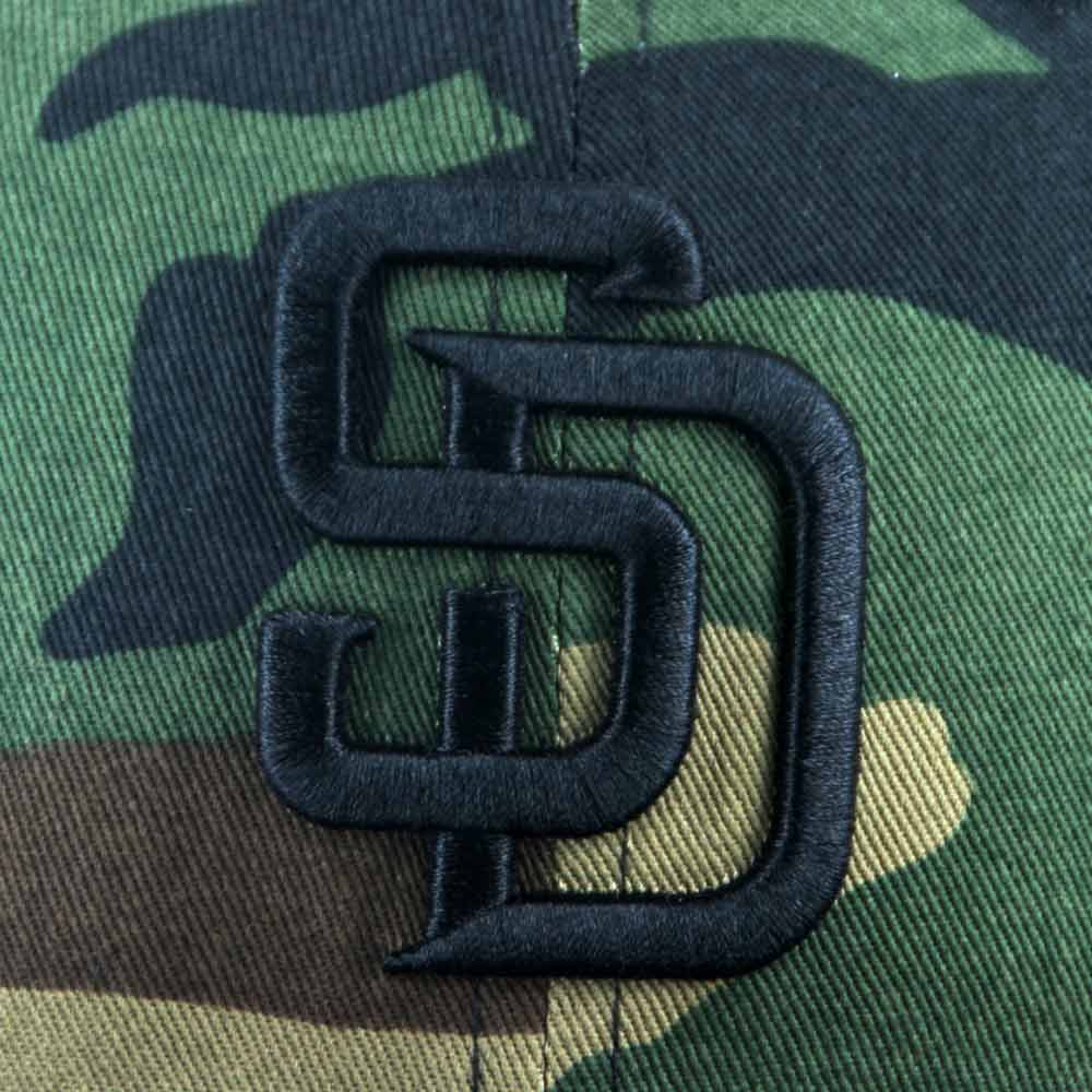 New Era 59Fifty San Diego Padres Digi Rip Camo Fitted Hat - Billion Creation