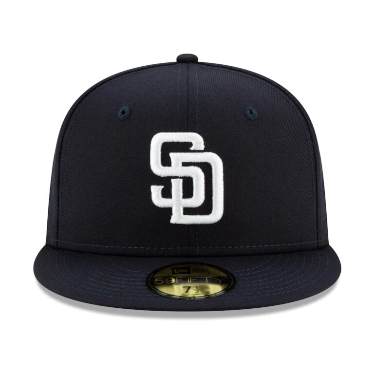 NE 59FIFTY SD Padres Tony Gwynn Navy and White Fitted Hat 01-min NE 59FIFTY SD Padres Tony Gwynn Navy and White Fitted Hat 01-min