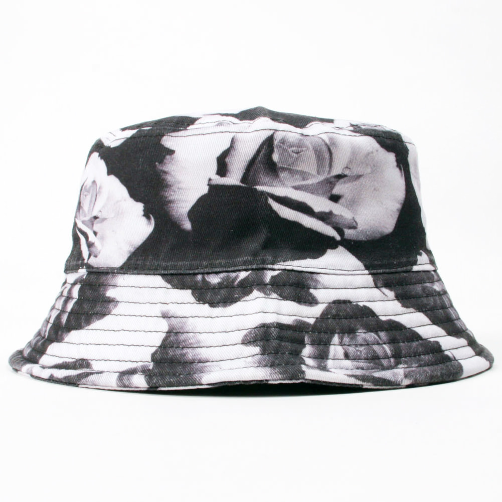 Instinct NYC Rose Bucket Hat Black Instinct NYC Rose Bucket Hat Black