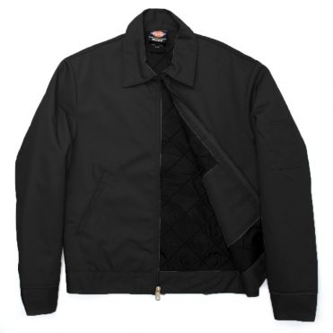 Dickies TJ15 Lined Eisenhower Black Jacket
