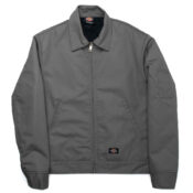 DICKIES TJ15 Lined Eisenhower Charcoal Jacket - Front