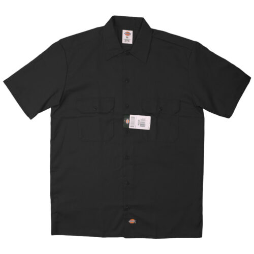 Dickies 1574 Short Sleeve Black Work Shirt