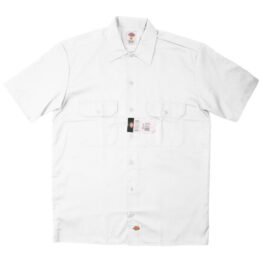 Dickies 1574 Short Sleeve White Work Shirt