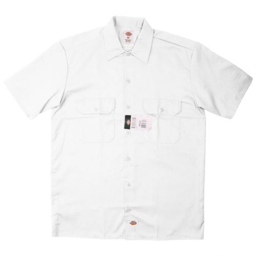 Dickies 1574 Short Sleeve White Work Shirt