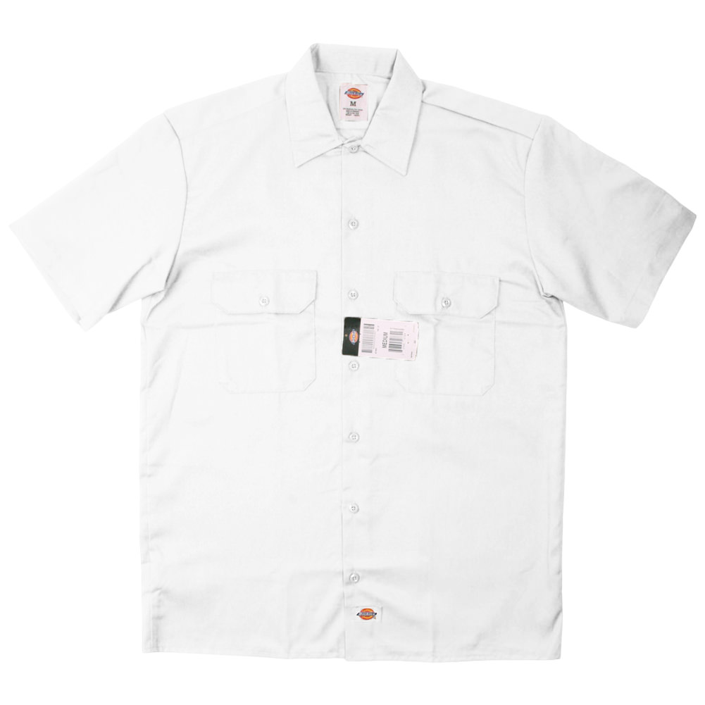 dickies-1574-short-sleeve-white-work-shirt-billion-creation