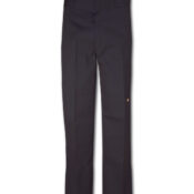 Dickies 85283 Loose Fit Double Knee Black Work Pant - Front