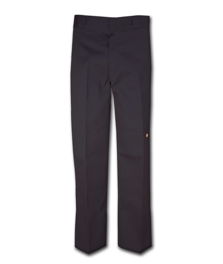 Dickies 85283 Loose Fit Double Knee Black Work Pant - Front Dickies 85283 Loose Fit Double Knee Black Work Pant - Front