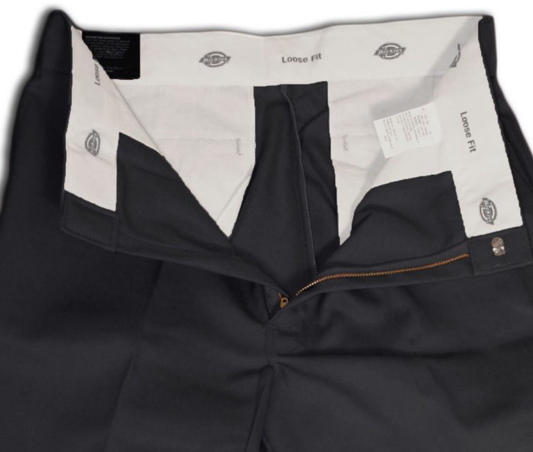Dickies 85283 Loose Fit Double Knee Black Work Pant - Inside Dickies 85283 Loose Fit Double Knee Black Work Pant - Inside