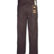 Dickies 85283 Loose Fit Double Knee Dark Brown Work Pant - Back