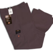 Dickies 85283 Loose Fit Double Knee Dark Brown Work Pant - Side2