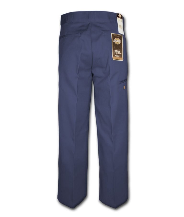 Dickies 85283 Loose Fit Double Knee Dark Navy Work Pant - Back Dickies 85283 Loose Fit Double Knee Dark Navy Work Pant - Back