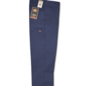 Dickies 85283 Loose Fit Double Knee Dark Navy Work Pant - Side
