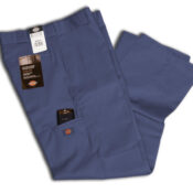 Dickies 85283 Loose Fit Double Knee Dark Navy Work Pant - Side2