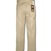 Dickies 85283 Loose Fit Double Knee Khaki Work Pant - Back
