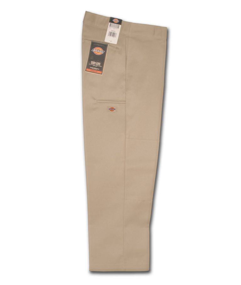 Dickies 85283 Loose Fit Double Knee Khaki Work Pant - Side Dickies 85283 Loose Fit Double Knee Khaki Work Pant - Side