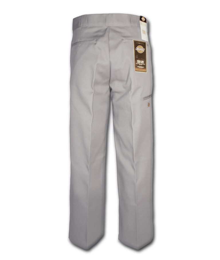 Dickies 85283 Loose Fit Double Knee Silver Gray Work Pant - Back Dickies 85283 Loose Fit Double Knee Silver Gray Work Pant - Back