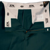 Dickies Original 874 Hunter Green Work Pant - Inside