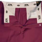 Dickies Original 874 Maroon Work Pant - Inside