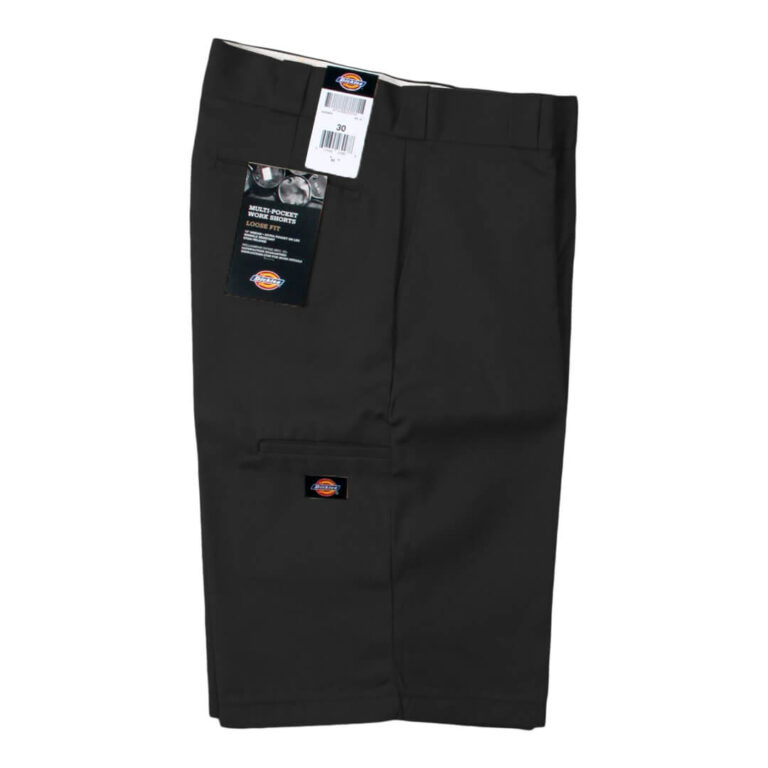Dickies 42283 13'' Loose Fit Multi-Use Pocket Black Work Short