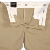 Dickies WP811 Skinny Straight Double Knee Desert Sand Pant - Inside