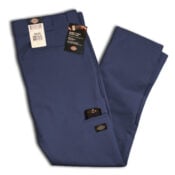 Dickies WP811 Skinny Straight Double Knee Dark Navy Pant - Side