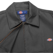 Dickies JT75 Unlined Eisenhower Charcoal Jacket- Details