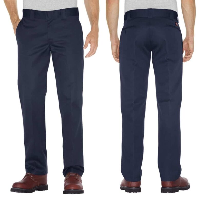 Dickies WP873 Slim Straight Dark Navy Work Pant