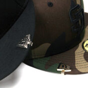 New Era Black Gold Cap Bite 