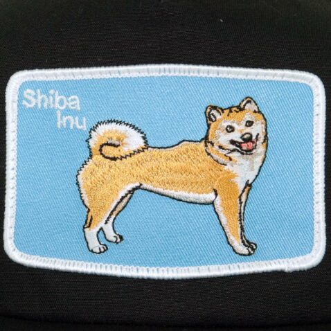 Dog Limited Shiba Inu Black Snapback Hat