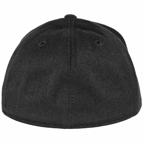 Flexfit Blanks 210 Plain Blank Black Hat - Image 2