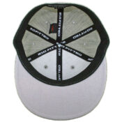 Flexfit Blanks 210 Plain Blank Heather Grey Hat Inside