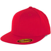 Flexfit Blanks 210 Plain Blank Red Hat Front