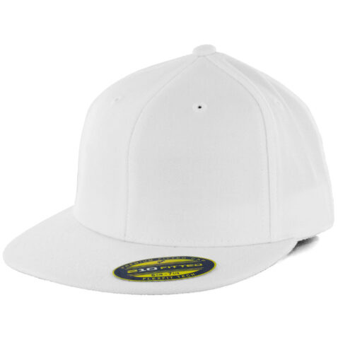 Flexfit Blanks 210 Plain Blank White Hat