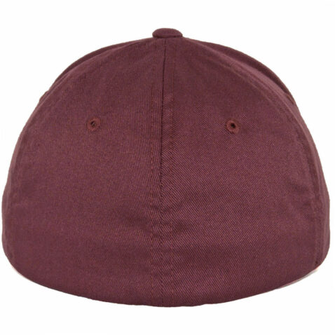 Flexfit Blanks Plain Blank Maroon Hat