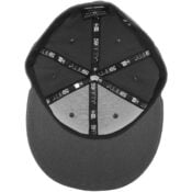 New Era Blanks 59FIFTY Plain Blank Fitted Hat Graphite Tonal- Inside