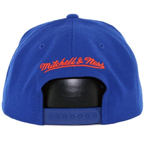 Mitchell & Ness HWC Cleveland Cavaliers Wool Solid Snapback Hat, Royal Blue