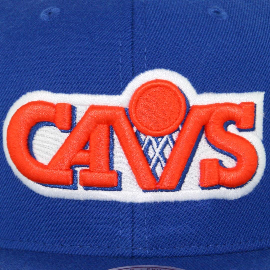 Mitchell & Ness HWC Cleveland Cavaliers Wool Solid Snapback Hat, Royal Blue Mitchell & Ness HWC Cleveland Cavaliers Wool Solid Snapback Hat, Royal Blue - Image 4