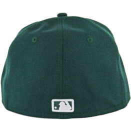 New Era 59Fifty San Diego Padres Fitted Hat Dark Green White